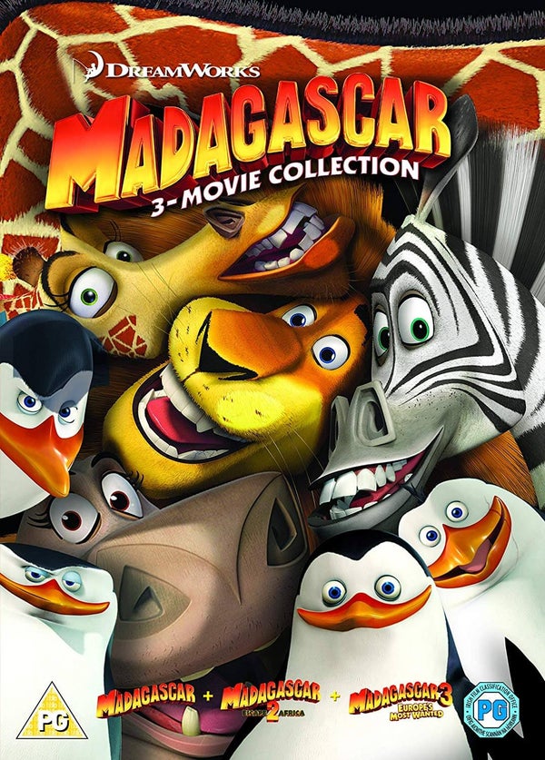 Madagascar (2005)/ Madagascar 2: The Lost Island/ Madagascar 3 - 2018 Artwork Refresh