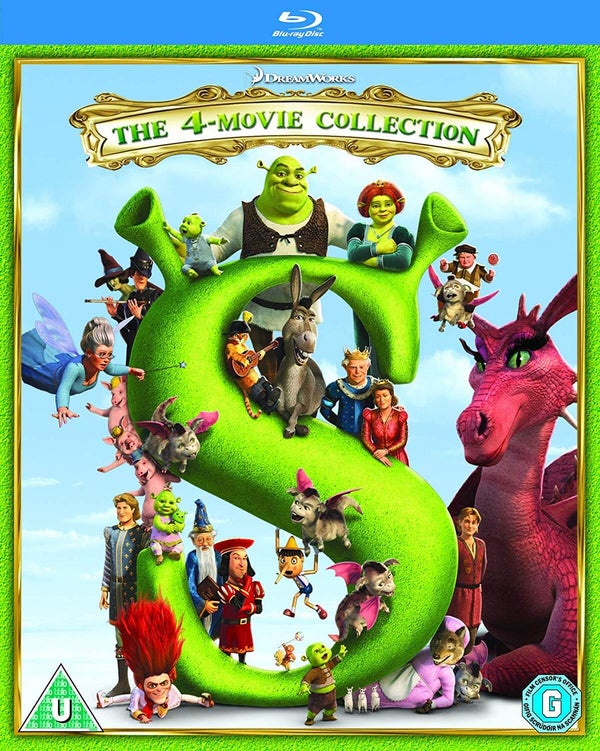 Shrek 1-4 Boxset - 2018 Artwork Refresh