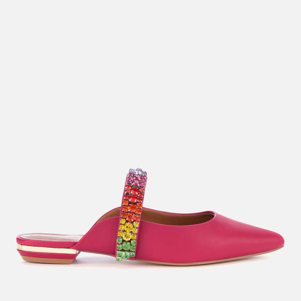 Kurt Geiger London Women's Princely Leather Pointed Mules - Pink