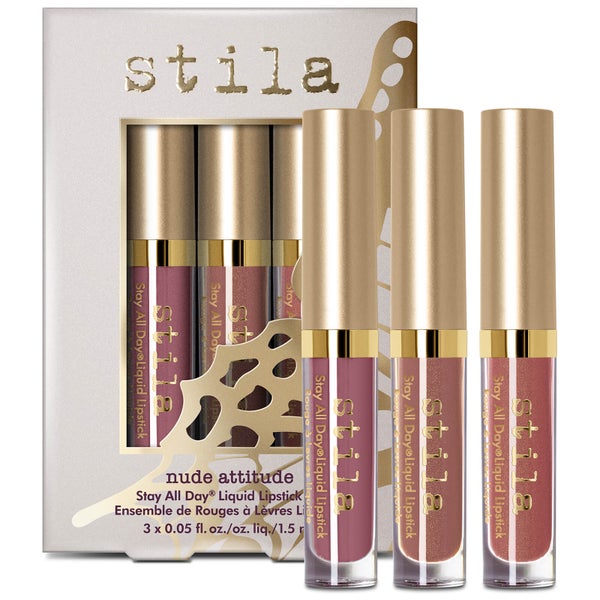 Stila Nude Attitude Stay All Day Lipstick Set (Worth $33.00)