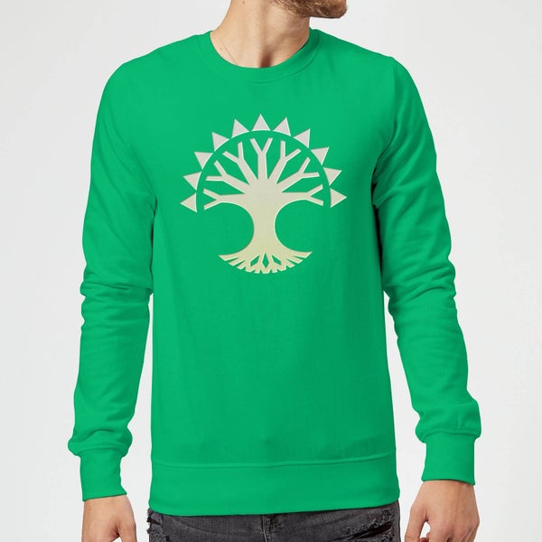 Magic The Gathering Selesnya Symbol Sweatshirt - Kelly Green