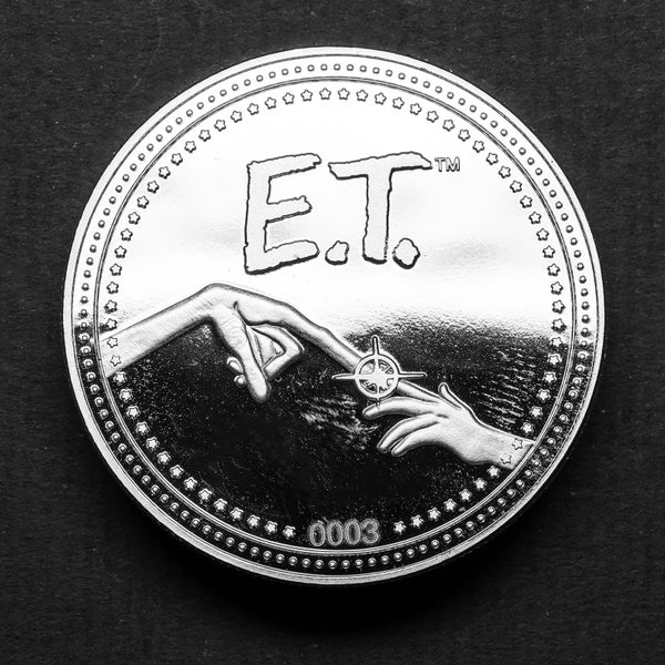 E.T. Verzamelmunt: Zilveren Variant - Limited Edition