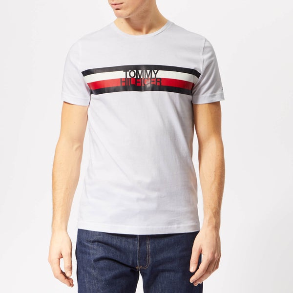 Tommy Hilfiger Men's Tommy Logo T-Shirt - Bright White
