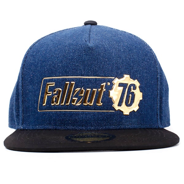 Fallout Men's Vault 76 Badge Snapback - Navy