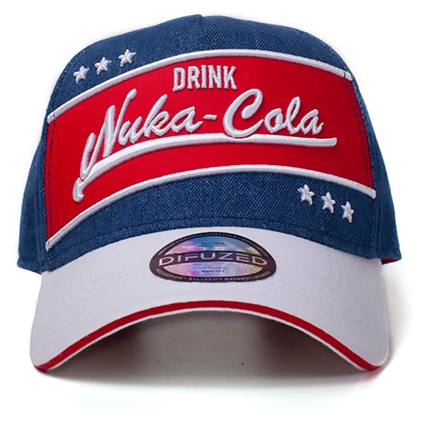 Fallout Men's Drink Nuka Cola Vintage Cap - Navy