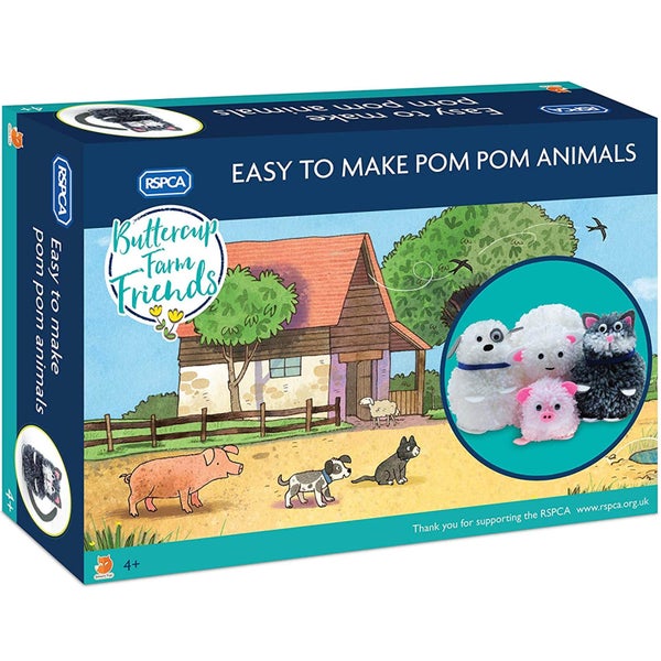 RSPCA Easy to Make Pom Pom Animals