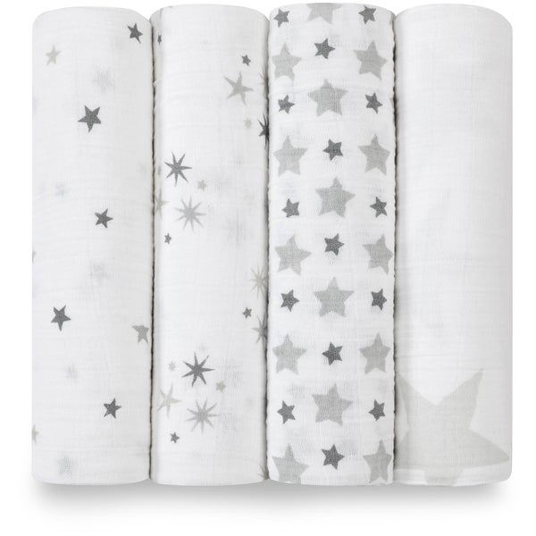 aden + anais Classic Swaddle 4 Pack Twinkle