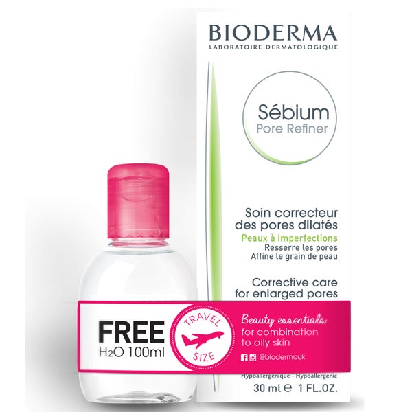 Bioderma Sebium Pore Ref + Free Sensibio H2O 100ml