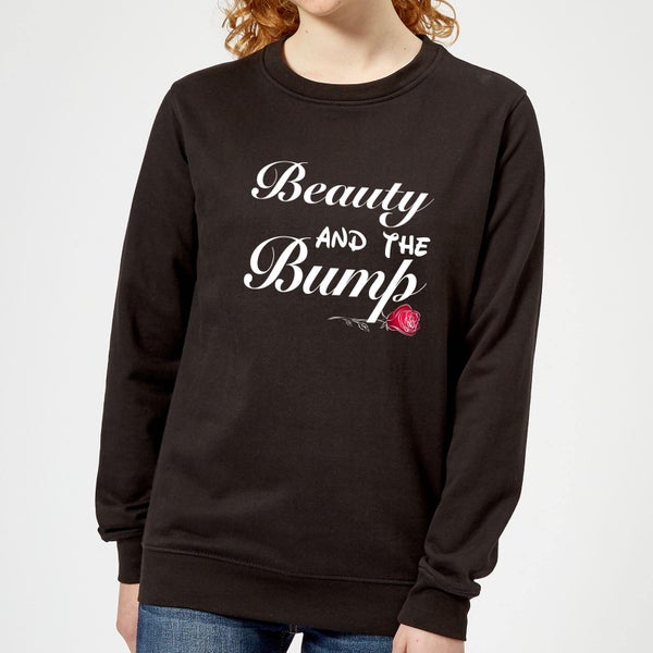 Big and Beautiful Beauty and The Bump Women's Sweatshirt - Black