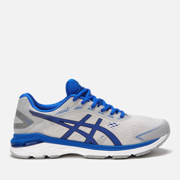 Asics Men's Running Gt-2000 7 Lite Show Trainers - Mid Grey/Illusion Blue