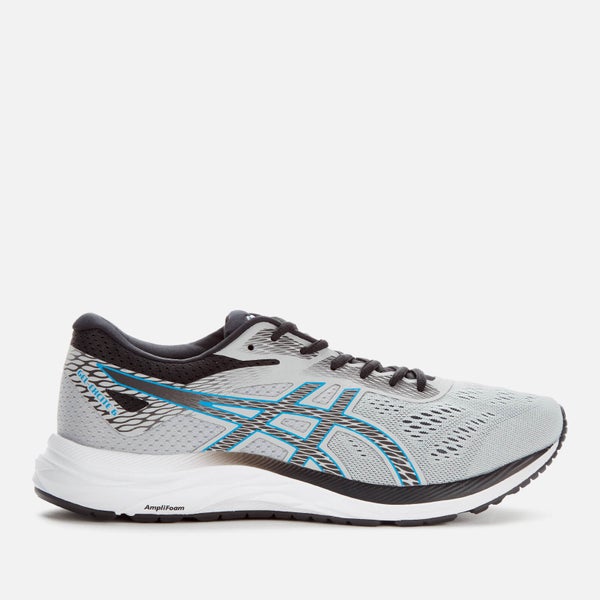 Asics Men's Running Gel-Excite 6 Trainers - Mid Grey/Electric Blue
