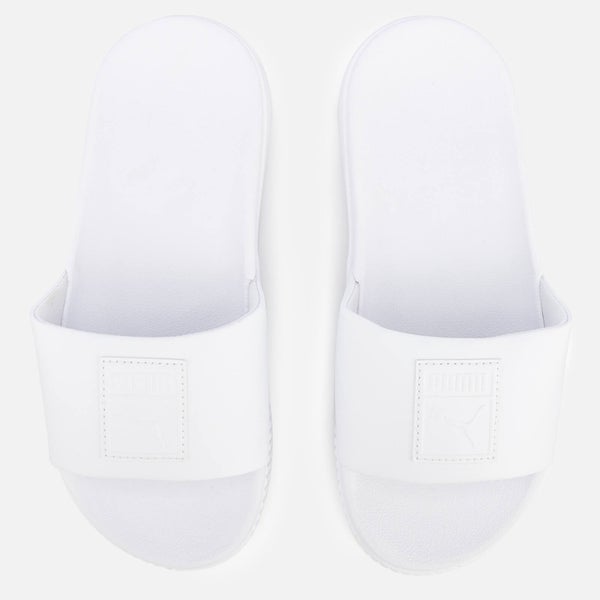 Puma Women's Platform Slide Sandals - Puma White/Puma White