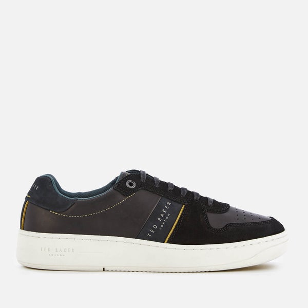 Ted Baker Men's Maloni Suede Low Top Trainers - Black