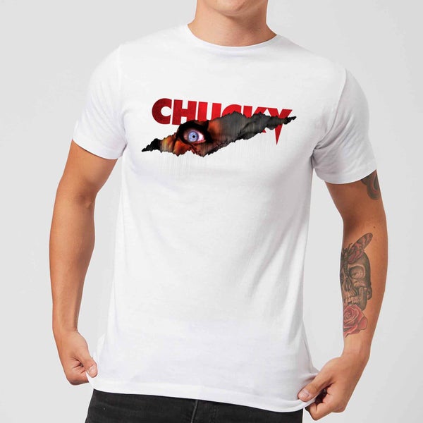 T-Shirt Homme Tear Chucky - Blanc