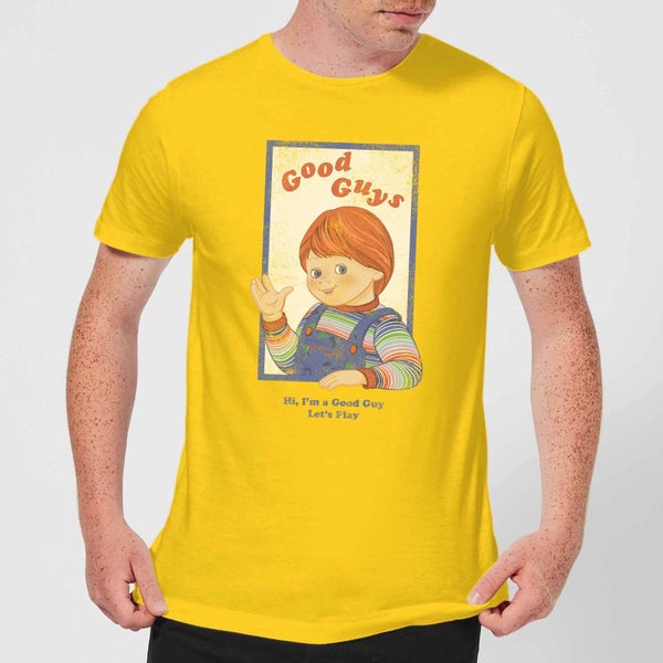 Chucky Good Guys Retro Men's T-Shirt - Yellow