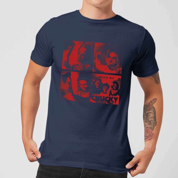 Chucky Family Photo T-shirt - Navy