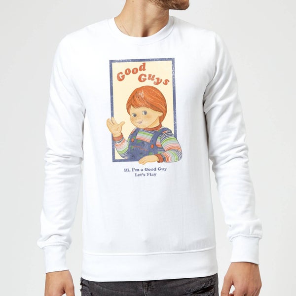 Chucky Good Guys Retro Sweatshirt - White