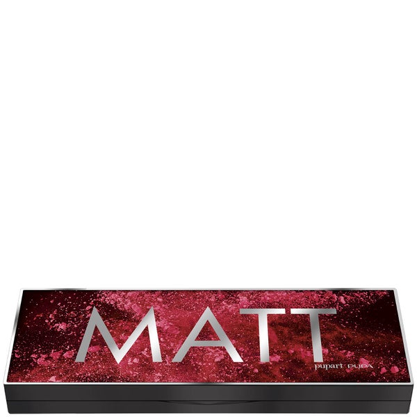 Pupart Red Madness Matt Palette Exclusive -meikkipaletti