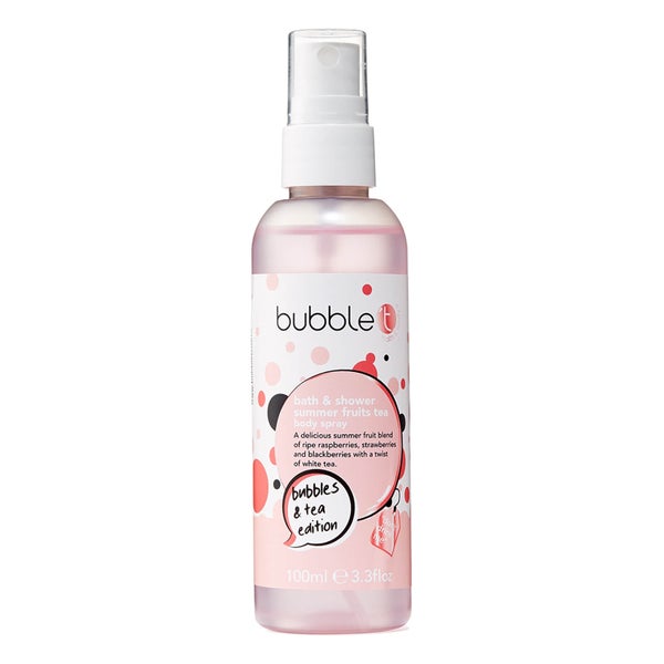 Bubble T Summer Fruits Tea Body Spray -vartalosuihke 100ml