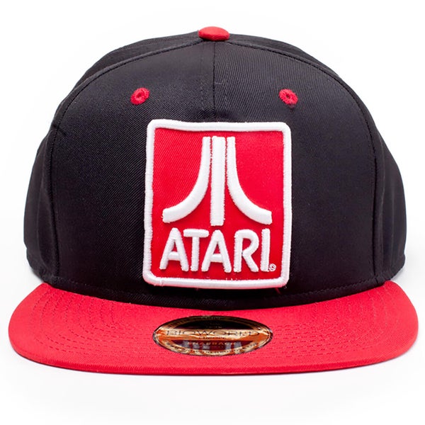 Atari Logo Badge Snapback - Black