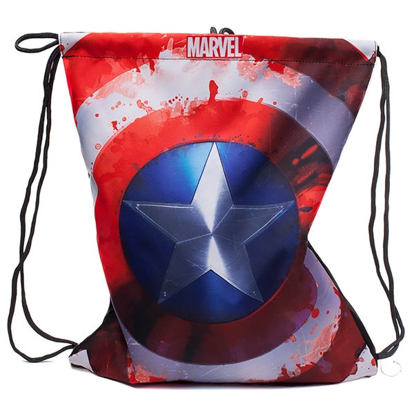 Marvel Captain America Men's Gym Bag - Red