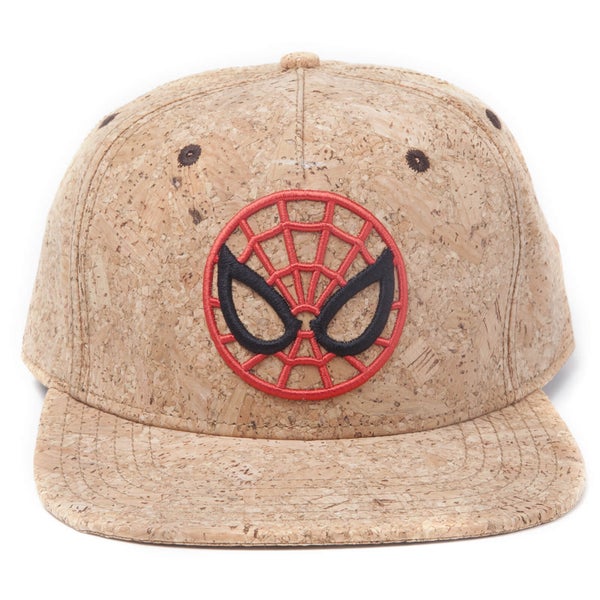 Marvel Ultimate Spider-Man Men's Spidey Cork Snapback Cap - Rust