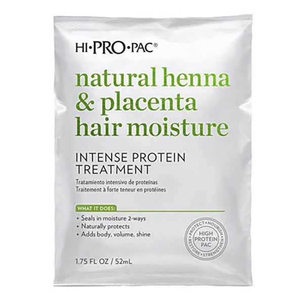 HI PRO PAC Henna Placenta and Vitamin E Protein Treatment 52ml