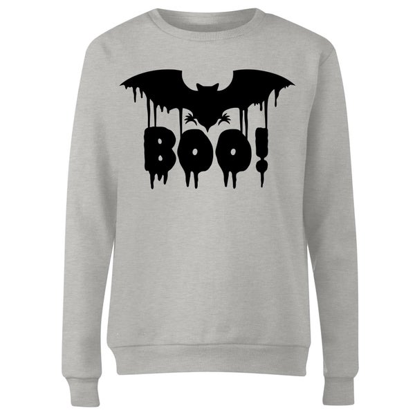 Boo Bat Women's Sweatshirt - Grey