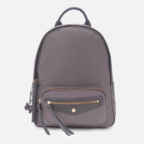 Radley Women's Merchant Hall Medium Backpack Zip Top Bag - Charcoal