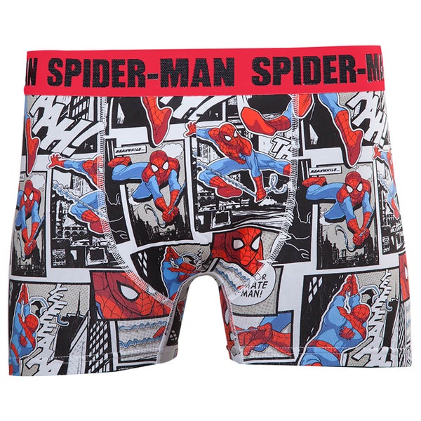 Marvel Spider-Man Men's Printed Boxers - Red