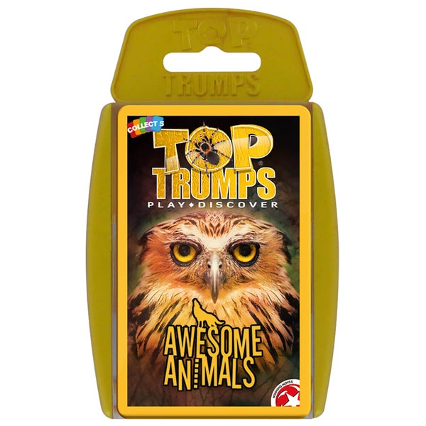 Top Trumps Card Game - Awesome Animals Edition