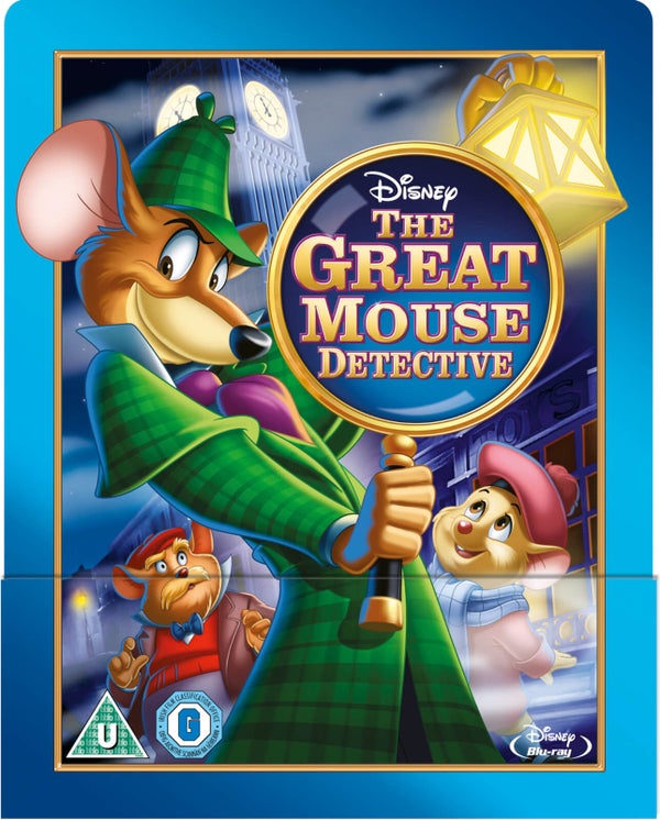 Basil The Great Mouse Detective - Zavvi UK Exclusive Limited Edition Steelbook (The Disney Collection #26)