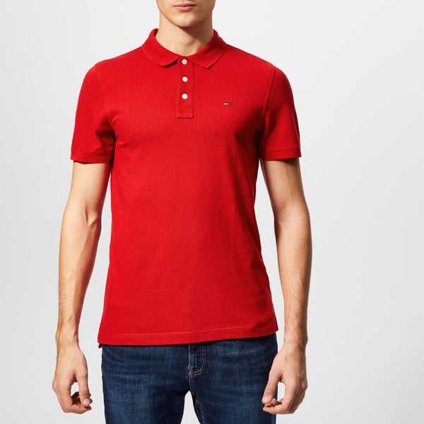 Tommy Jeans Men's Essential Polo Shirt - Samba