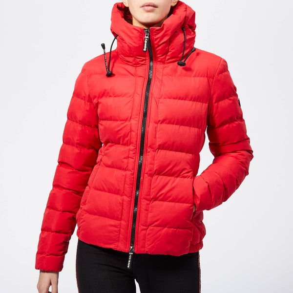Superdry Women's SDX Hooded Jacket - Red