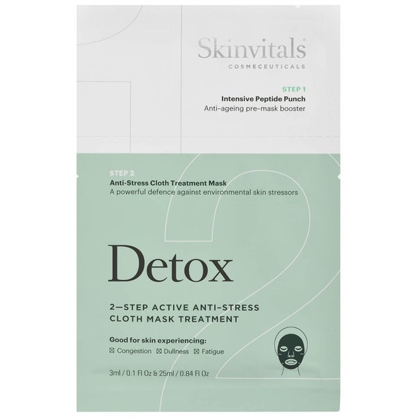 Skinvitals 2 Step Face Mask - Detox