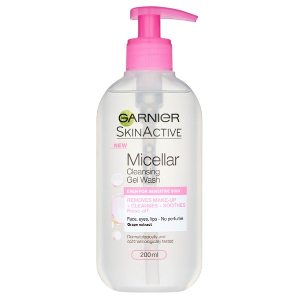 Garnier Micellar Gel Face Wash Sensitive Skin 200ml