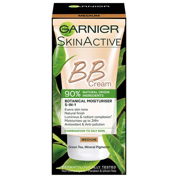 Garnier Natural BB Cream Tinted Moisturiser Medium 50ml