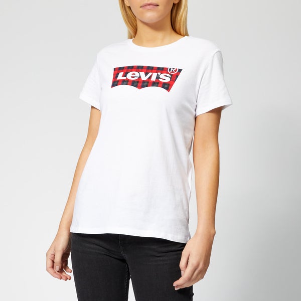 Levi's Women's The Perfect T-Shirt - Plaid White