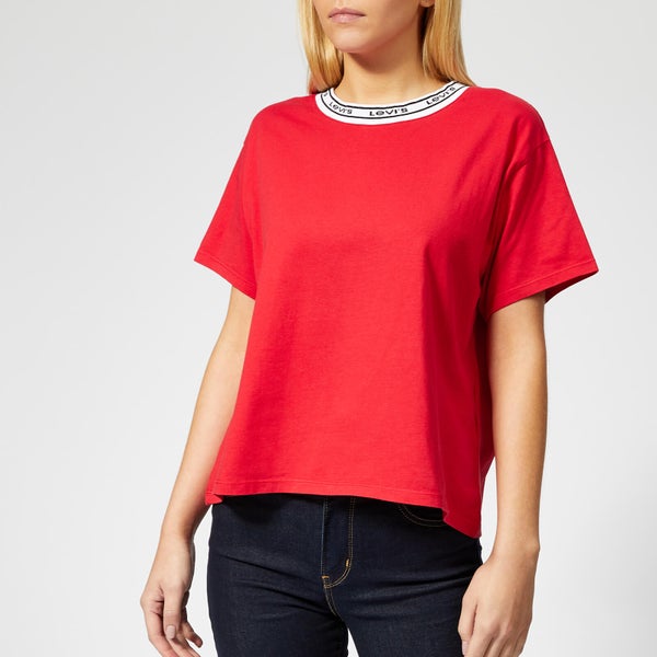 Levi's Women's Varsity T-Shirt - Lychee Red