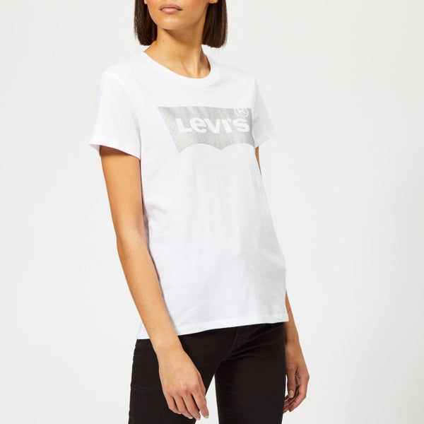 Levi's Women's The Perfect T-Shirt - Holiday Tee White