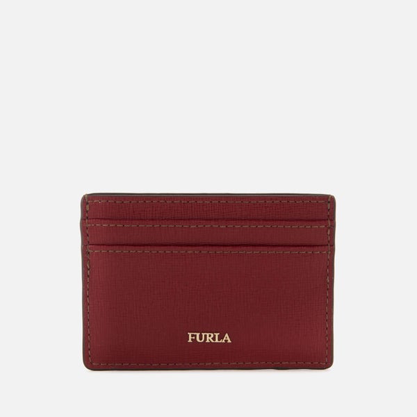 Furla Women's Babylon Small Credit Card Case - Red