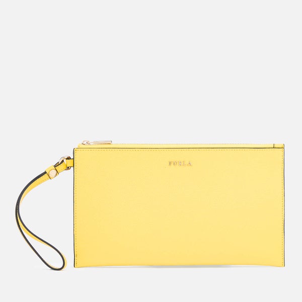 Furla Women's Babylon XL Envelope Bag - Yellow