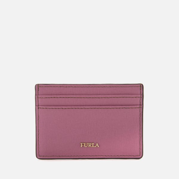 Furla Women's Babylon Small Credit Card Case - Pink