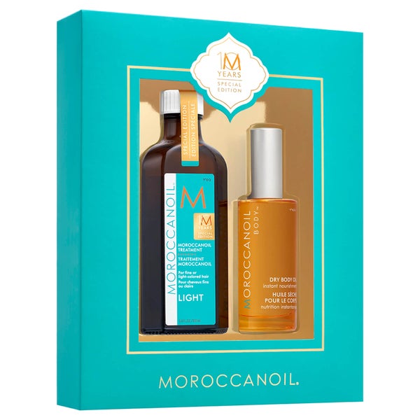 Moroccanoil 10 Year Special Edition - Treatment Light 100ml + Dry Body Oil 50ml