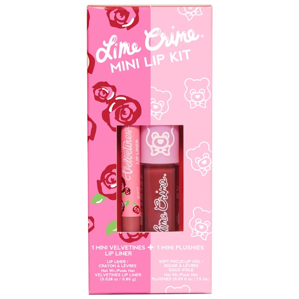 Mini Kit pour Lèvres Lime Crime – Red