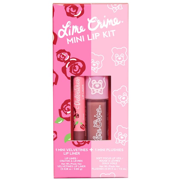 Lime Crime Mini Lip Kit zestaw do makijażu ust – Taupe