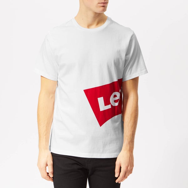 Levi's Men's Oversized Graphic T-Shirt - White