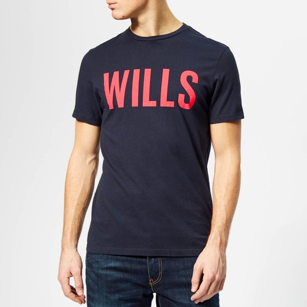 Jack Wills Men's Wentworth Graphic T-Shirt - Navy