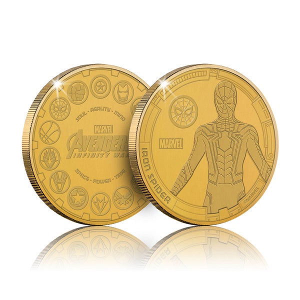 Collectable Marvel Infinity War Commemorative Coin: Iron Spider - Zavvi Exclusive (Limited to 1000)