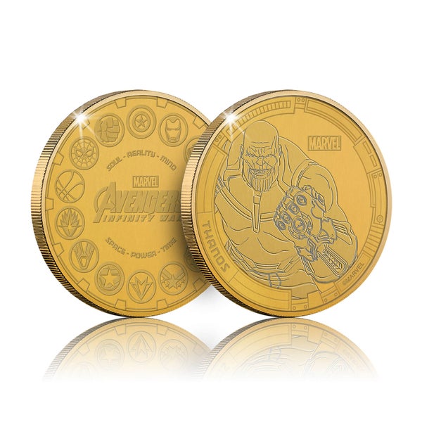 Collectible Marvel Infinity War Commemorative Coin: Thanos - Zavvi Exclusive (Limited to 1000)
